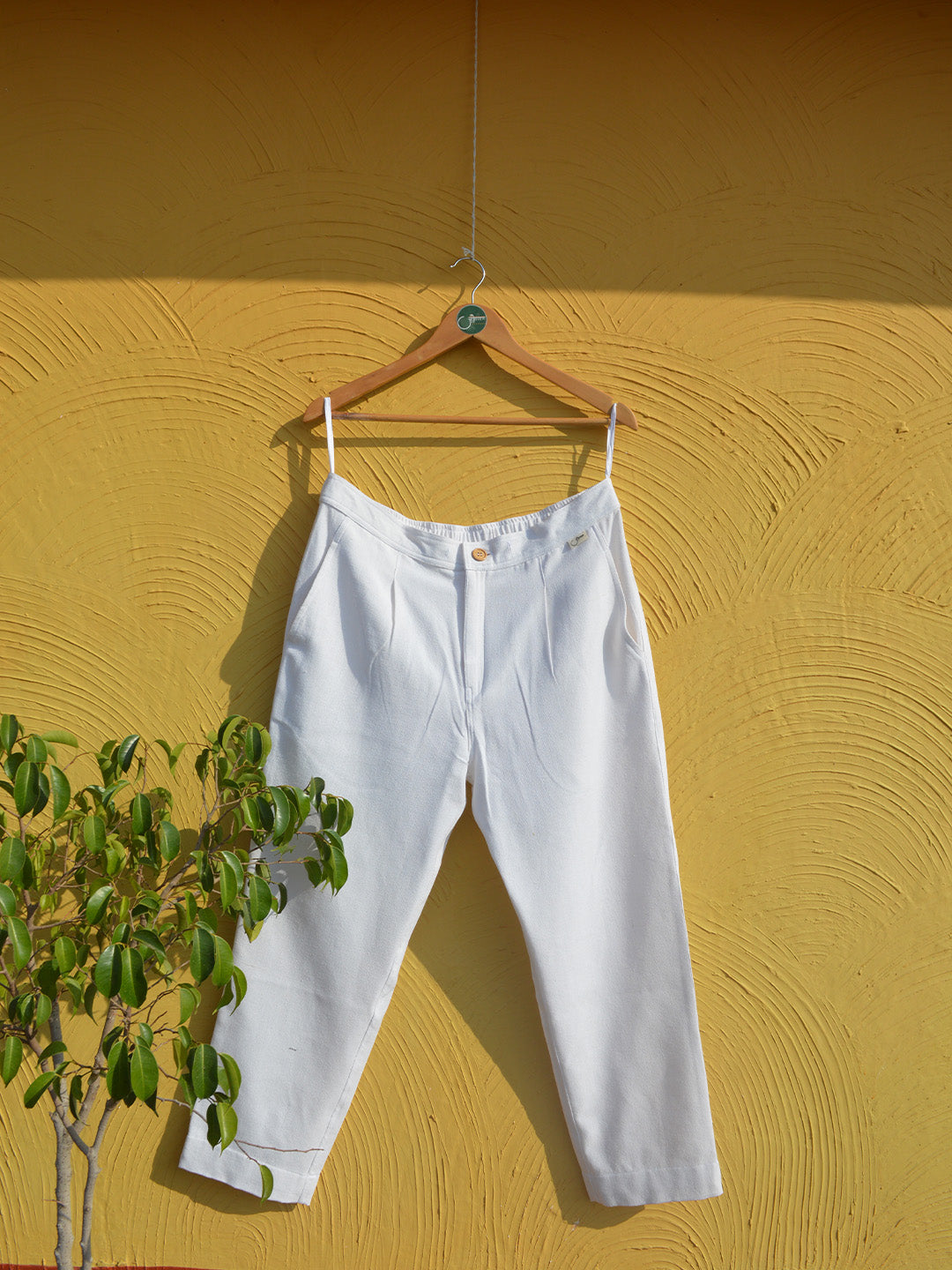 White Kurta Payjama Co-ord set