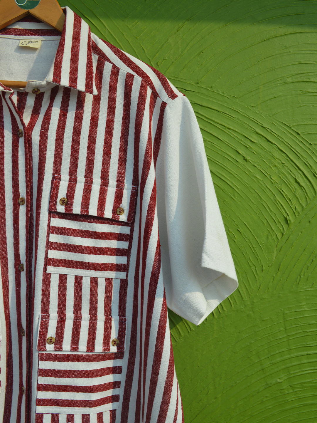 Biru over size shirt