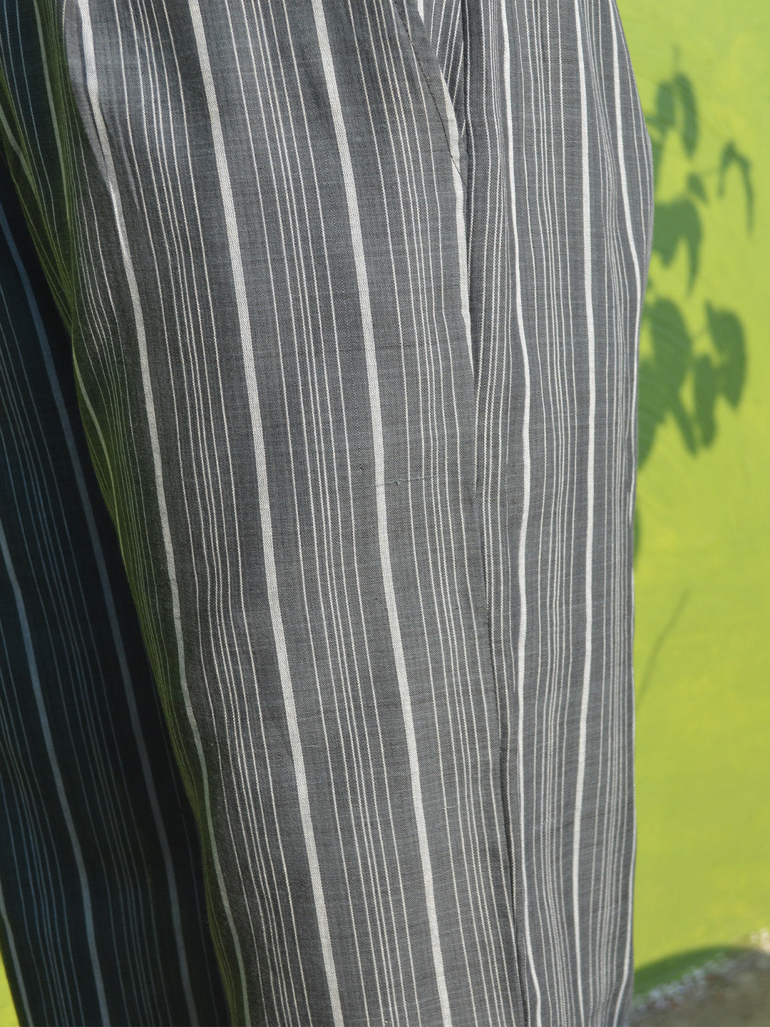 Handloom straight pant
