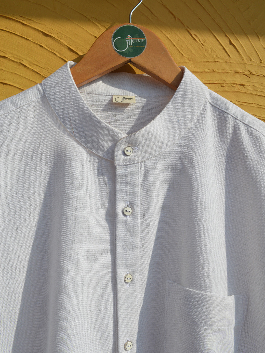 White Kurta Payjama Co-ord set