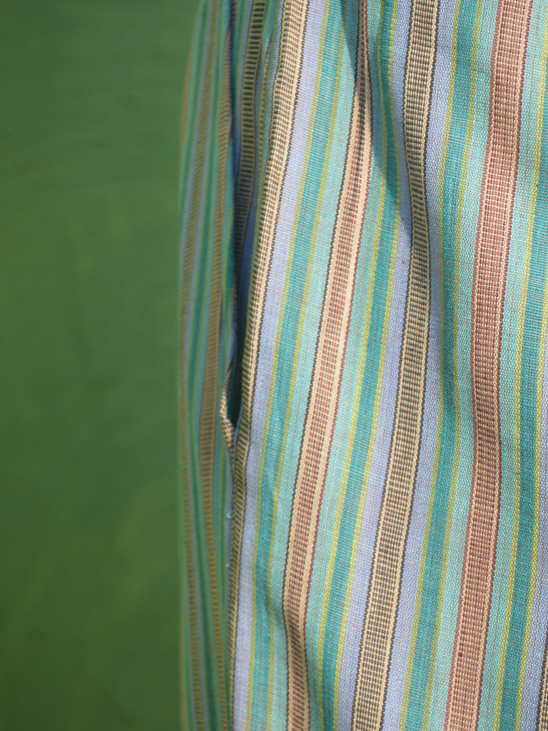 Handloom straight pant
