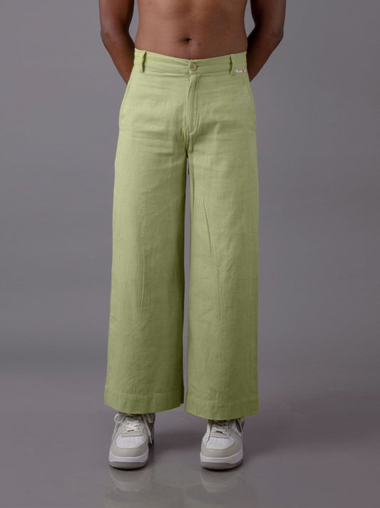 Jharkhand Handloom Textile Unisex Wide Leg Pant