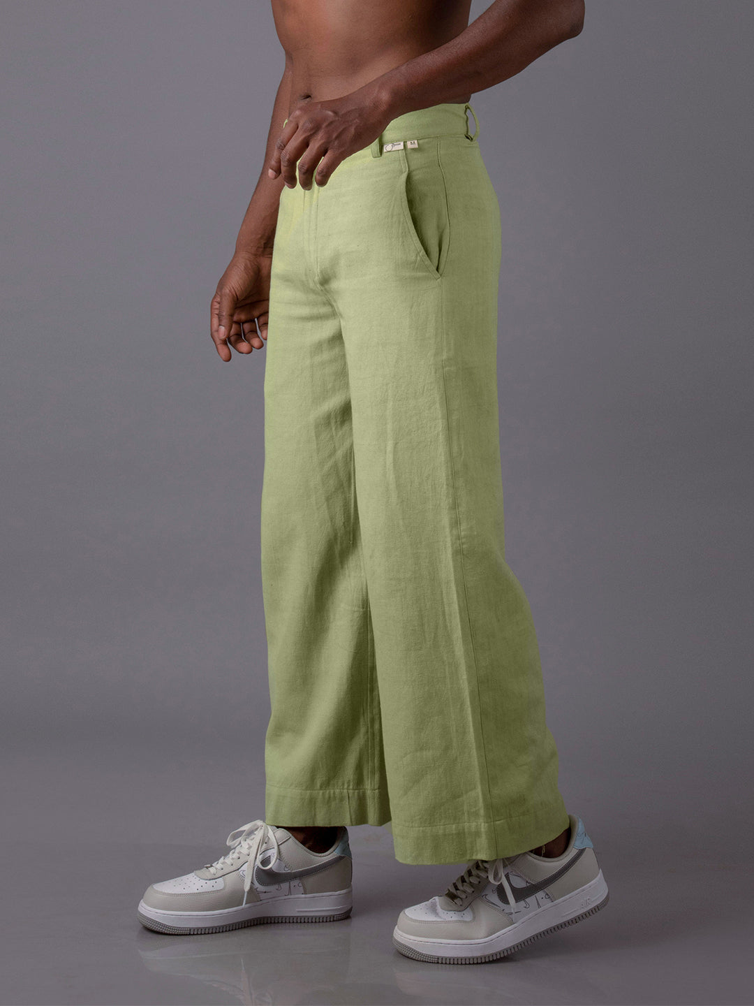 Jharkhand Handloom Textile Unisex Wide Leg Pant