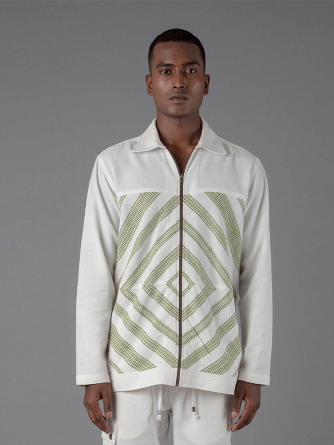 Unisex Mitered Shacket
