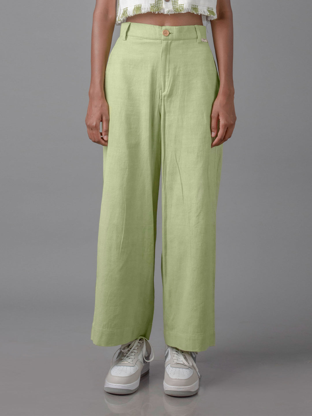 Jharkhand Handloom Textile Unisex Wide Leg Pant