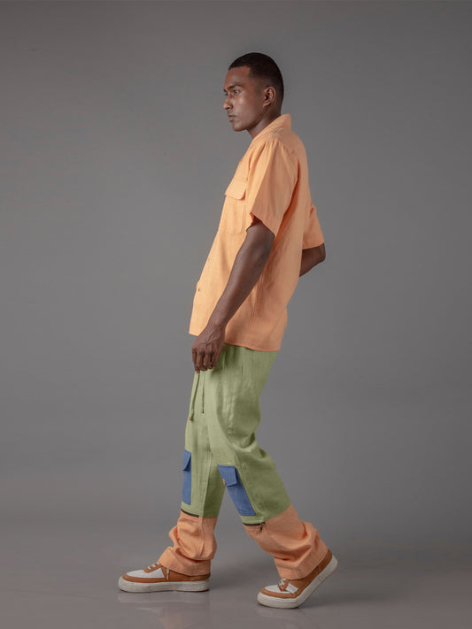 Jharkhand handloom Textile unisex Straight long length pant