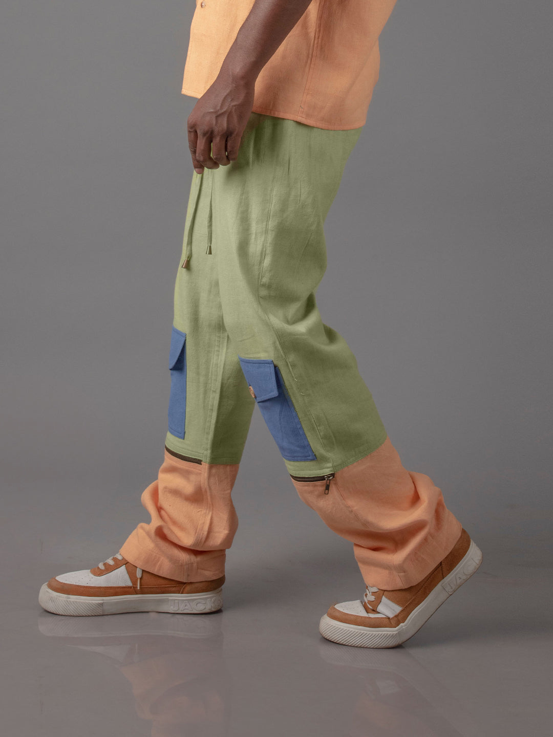 Jharkhand handloom Textile unisex Straight long length pant