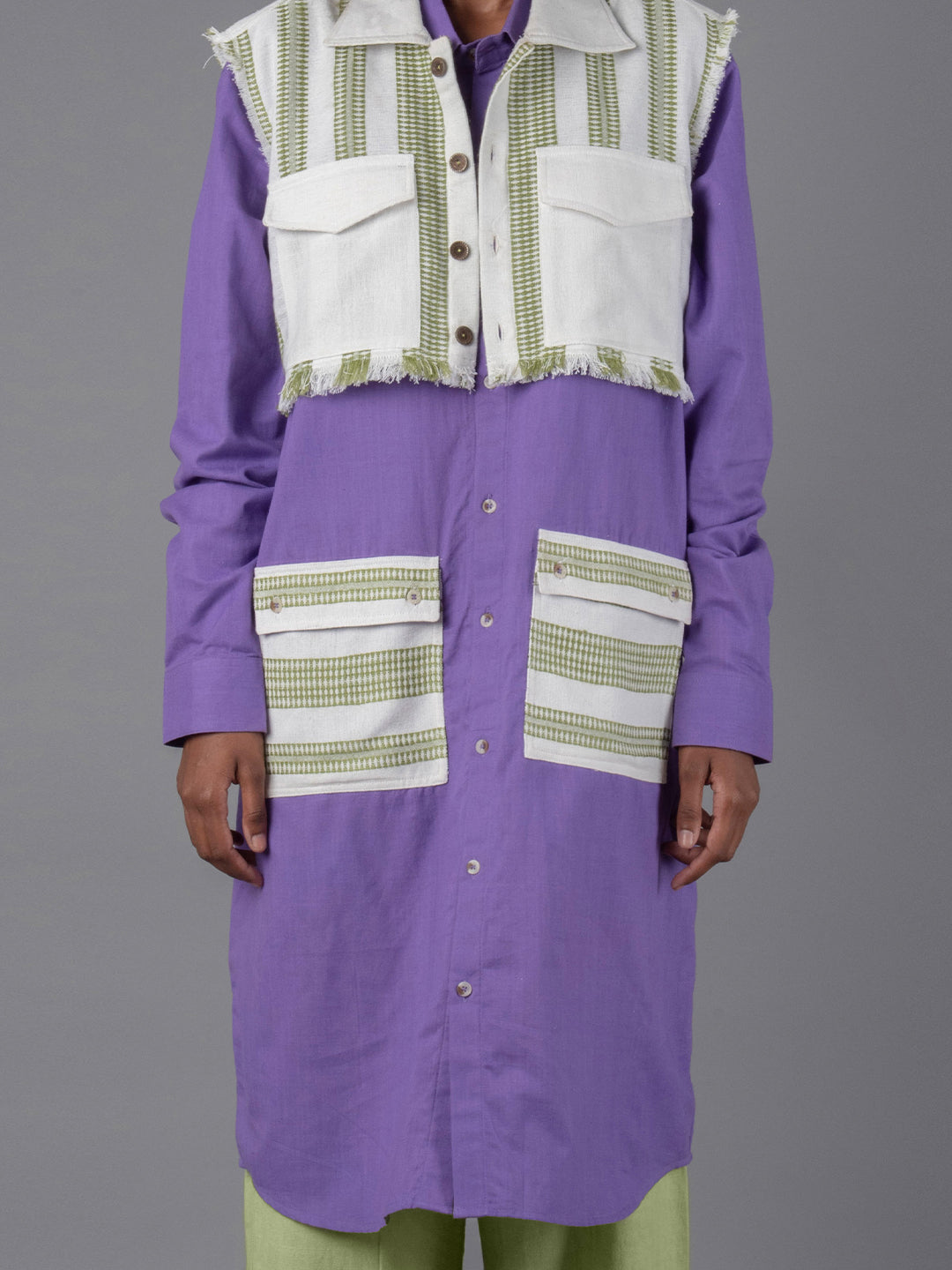 Women crop shirt kurta Pant
