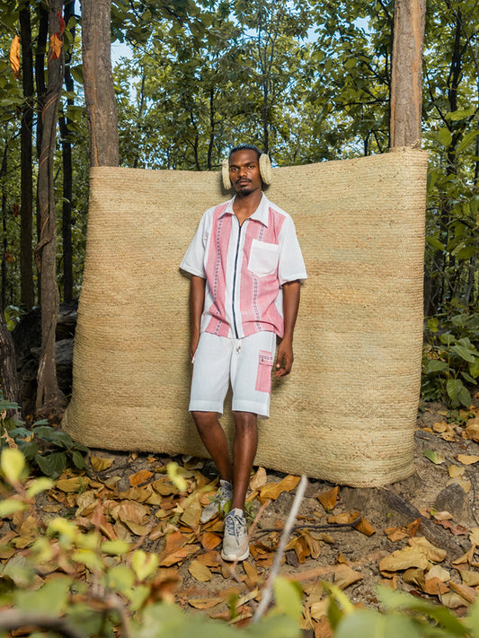 Pindna half shirt and short co-ord set