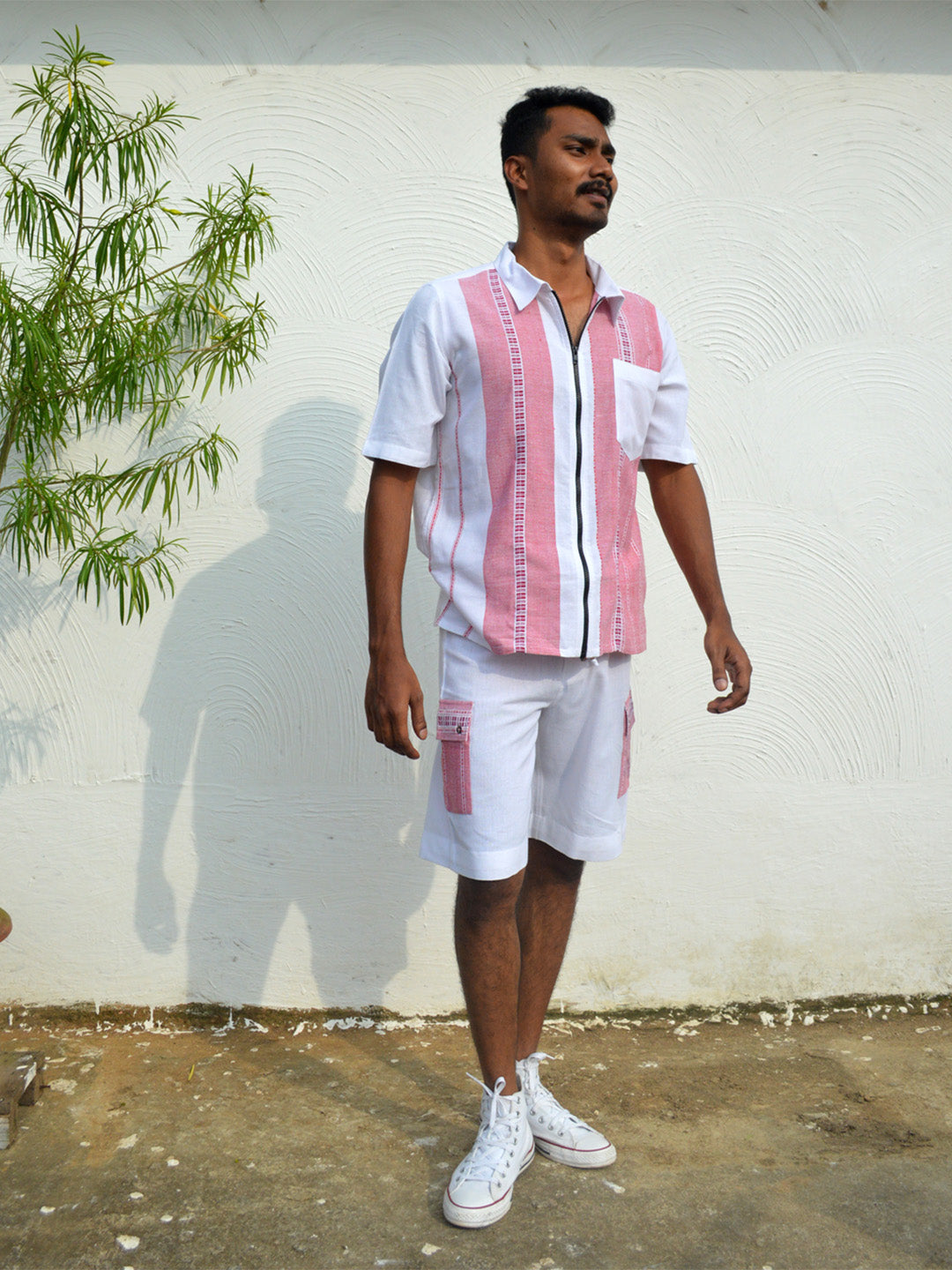Pindna half shirt and short co-ord set