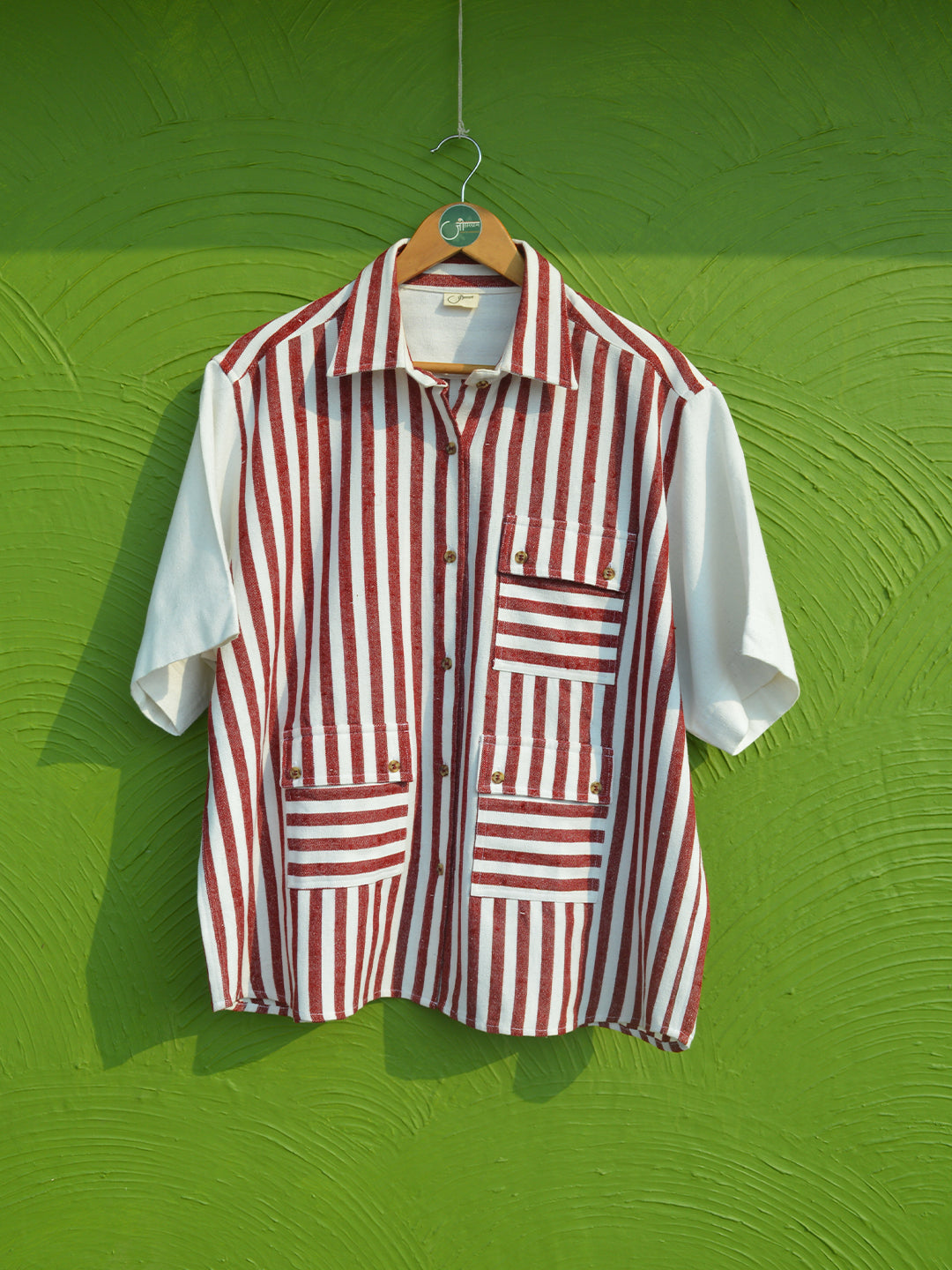 Biru over size shirt