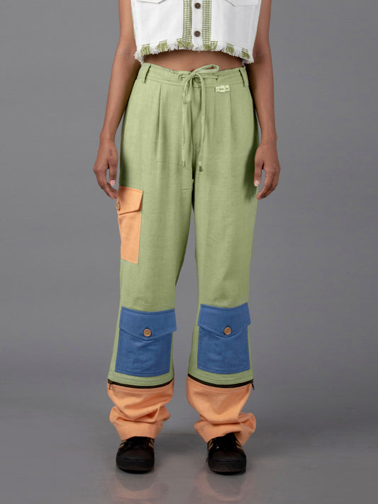 Jharkhand  handloom Textile unisex Straight long length pant