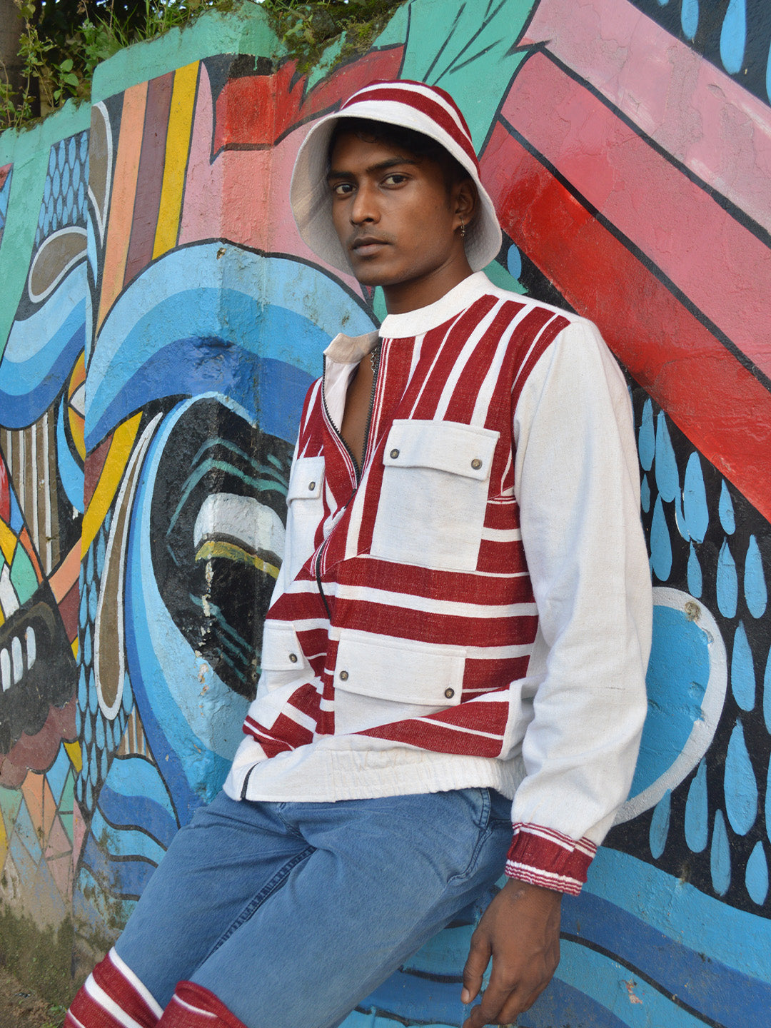 Biru Dhoni unisex Bomber Jacket