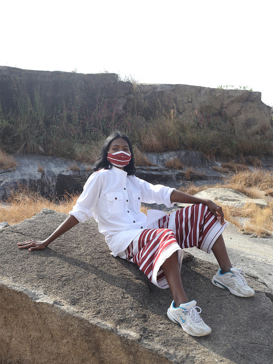 Biru unisex straight pant