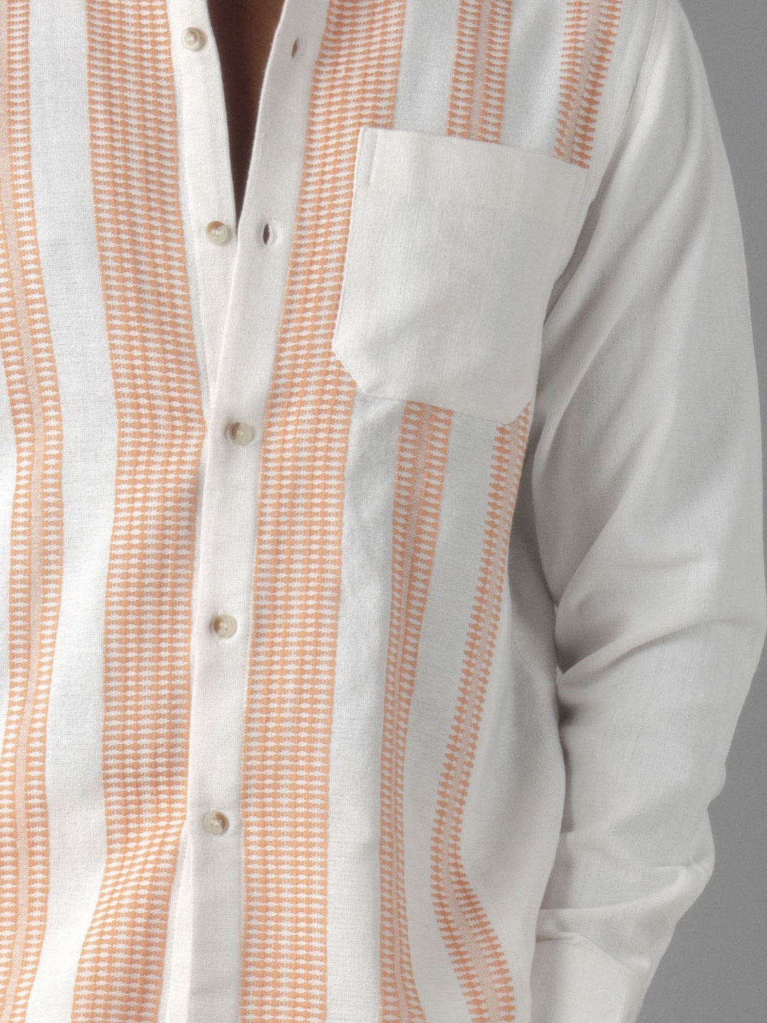 Unisex Khukhna peach shirt