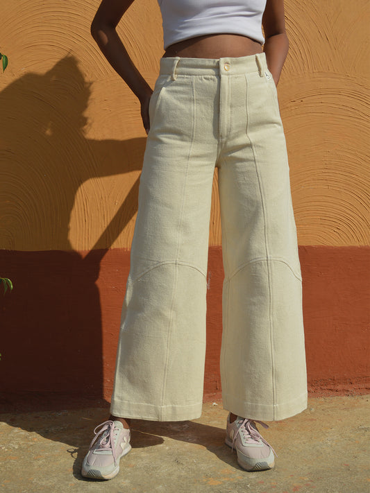 Jharkhand handloom unisex wide leg Pant