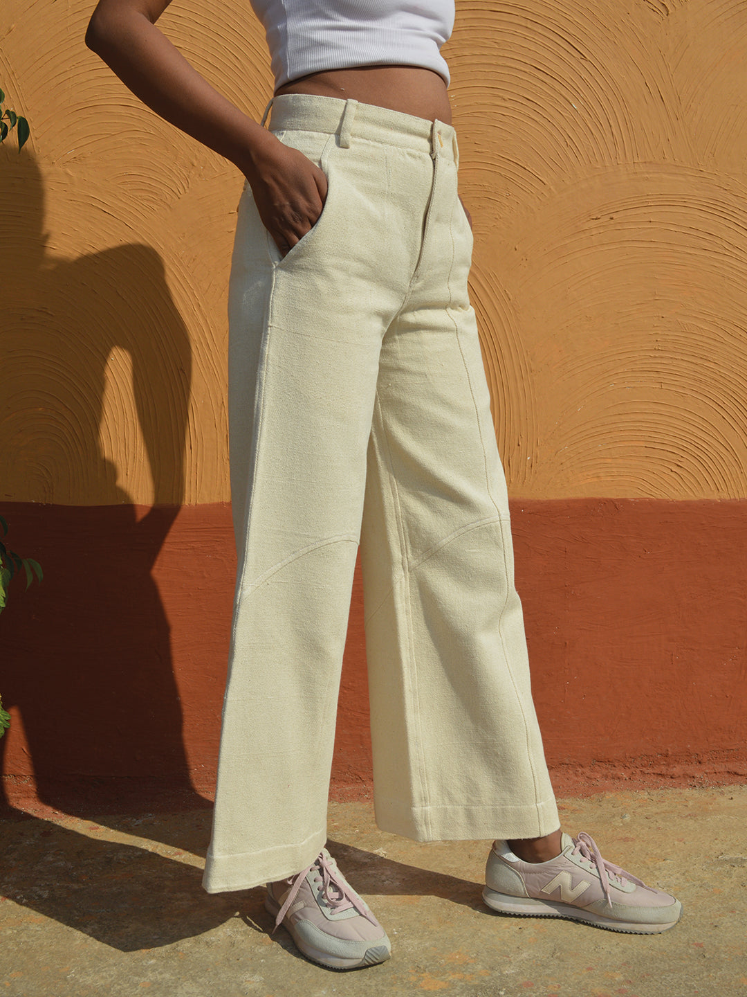 Jharkhand handloom unisex wide leg Pant