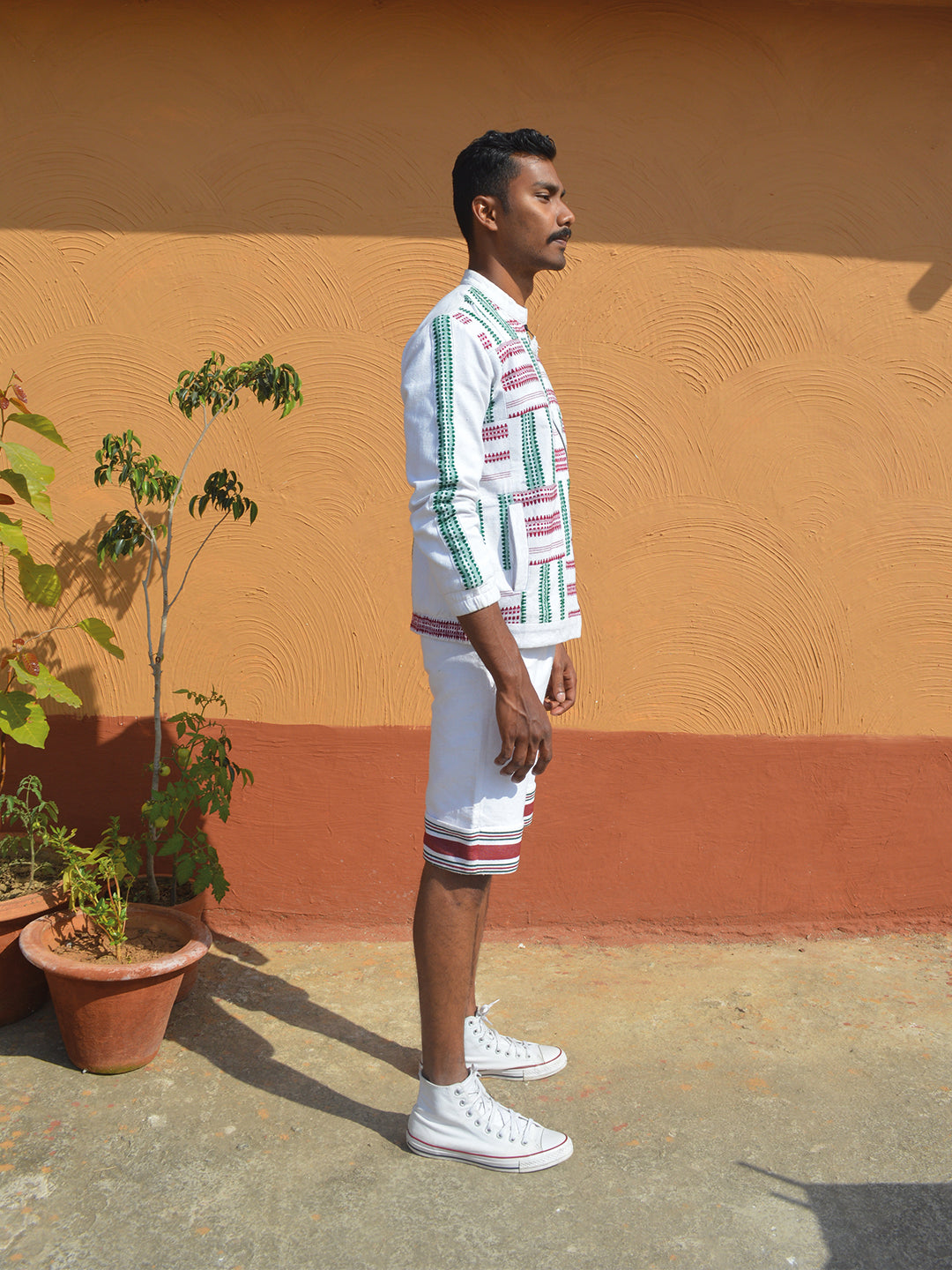 Unisex Kukhna Patched Bomber Jacket