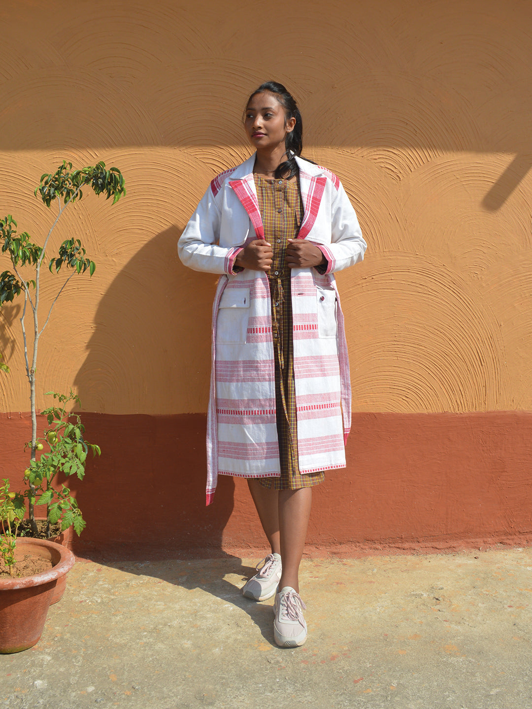 Unisex Pindna Trench Coat