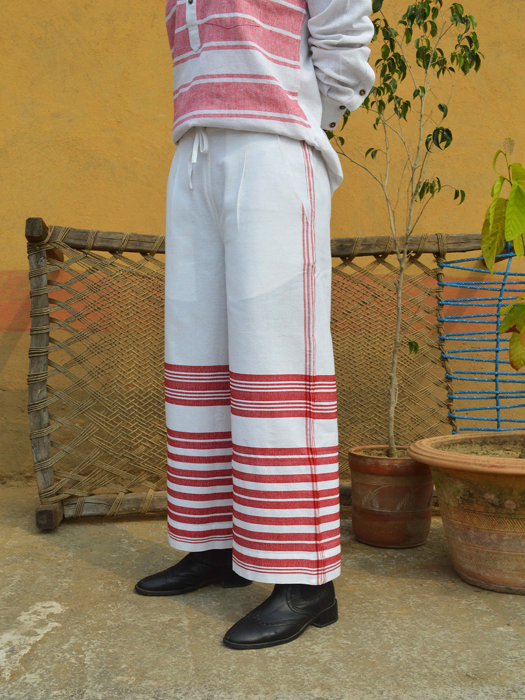 Biru Unisex Straight Pant