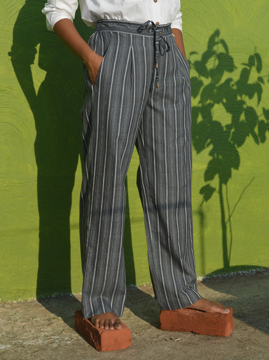 Handloom straight pant
