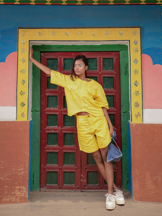 Yellow Tuibasa Top