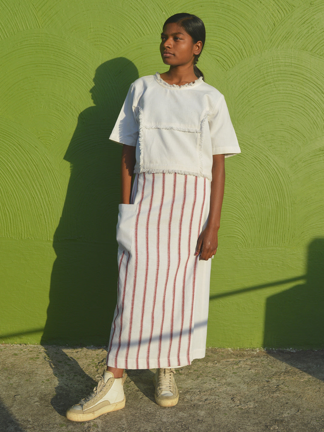 Kukhna wrap around skirt