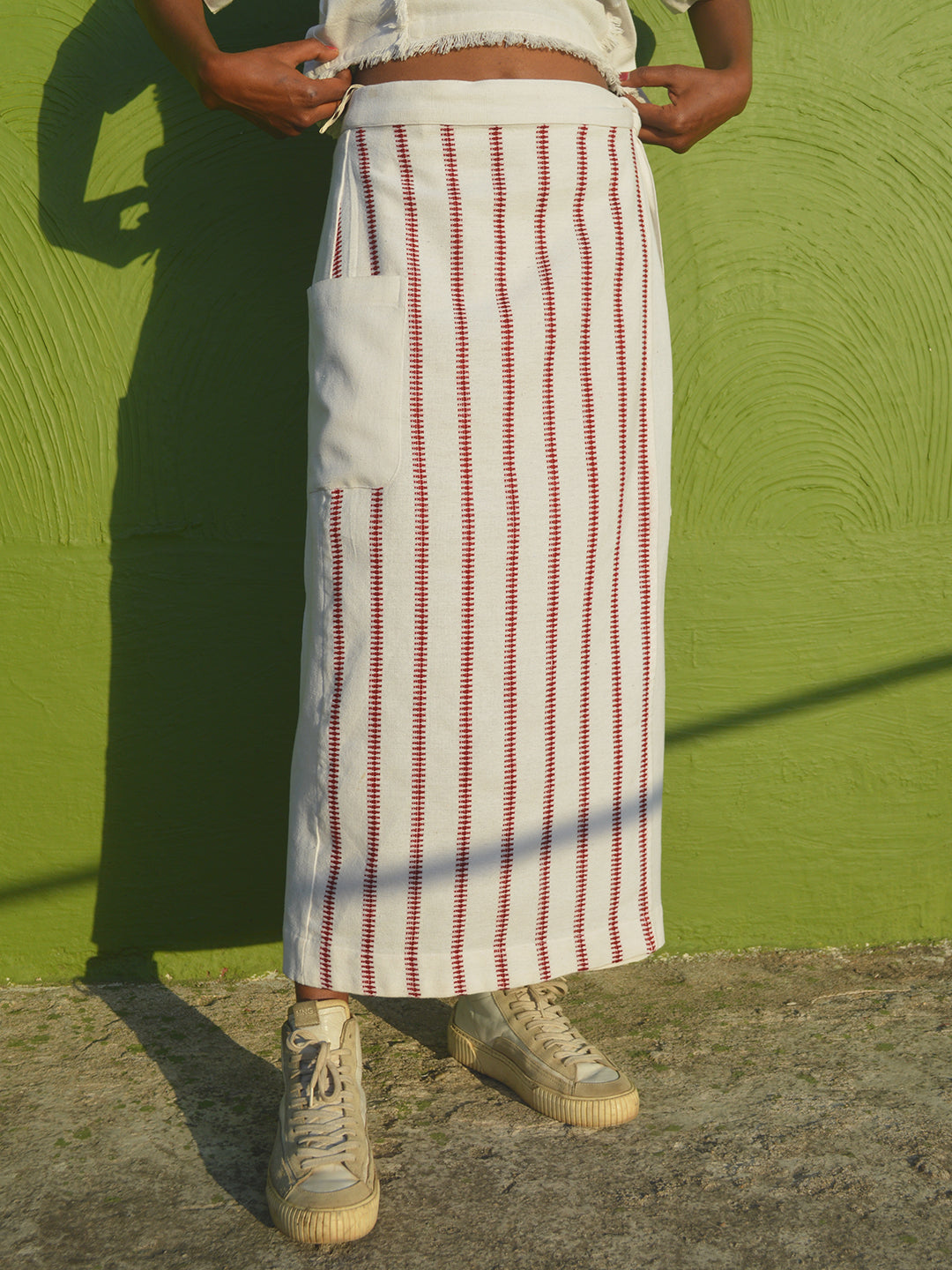 Kukhna wrap around skirt