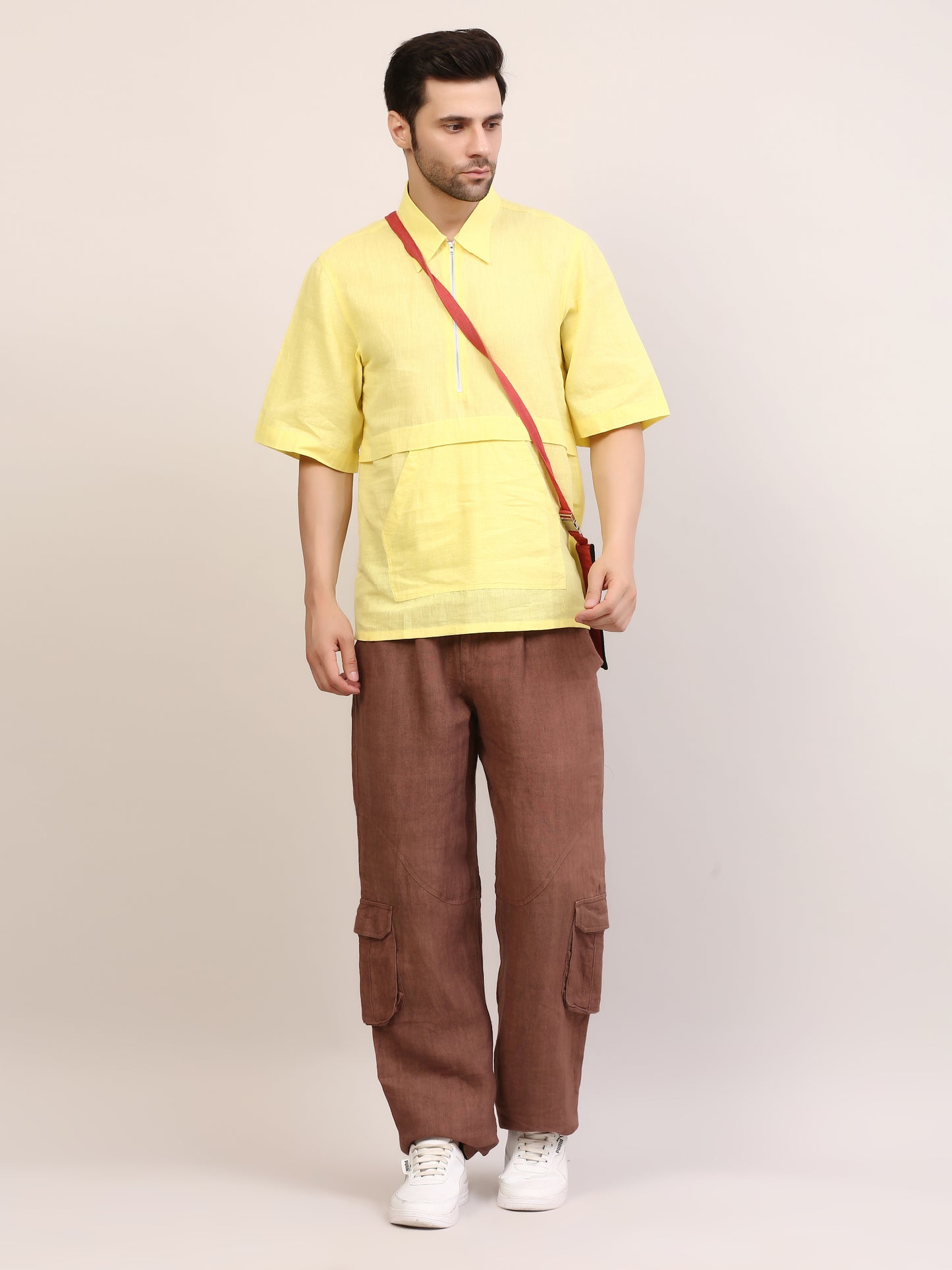 Yellow Tuibasa Zip Shirt