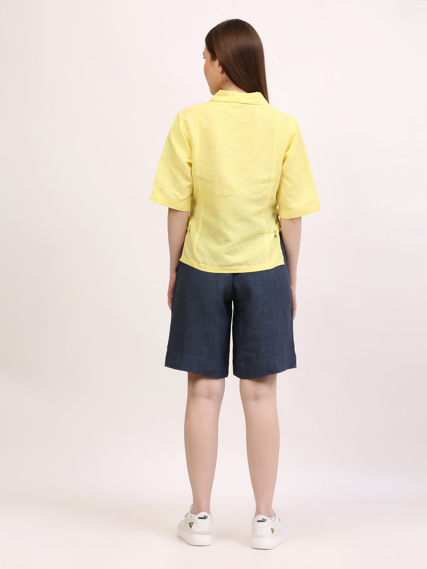 Yellow Tuibasa Women Tunic top