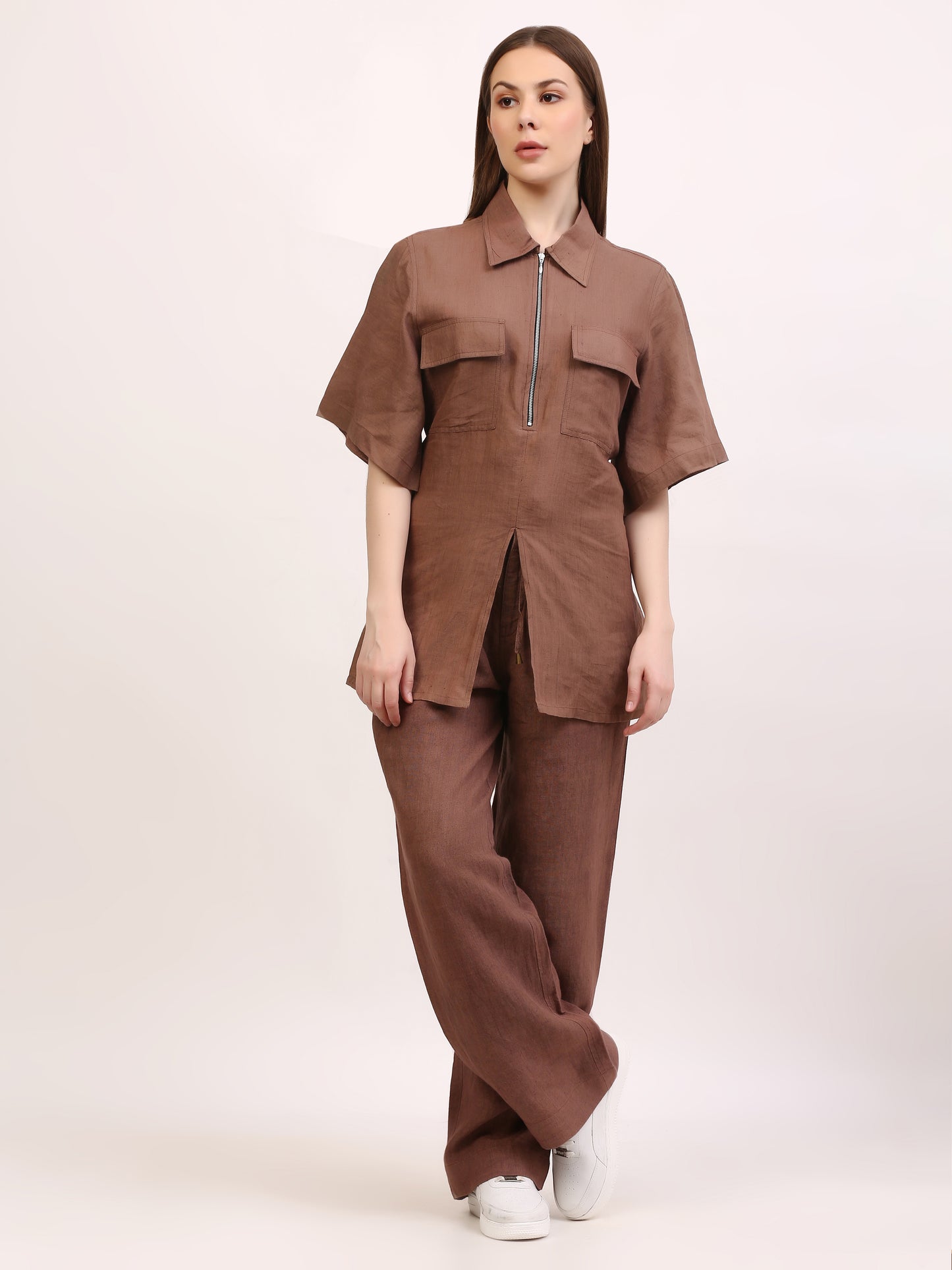 Brown Tuibasa  Shirt Pant