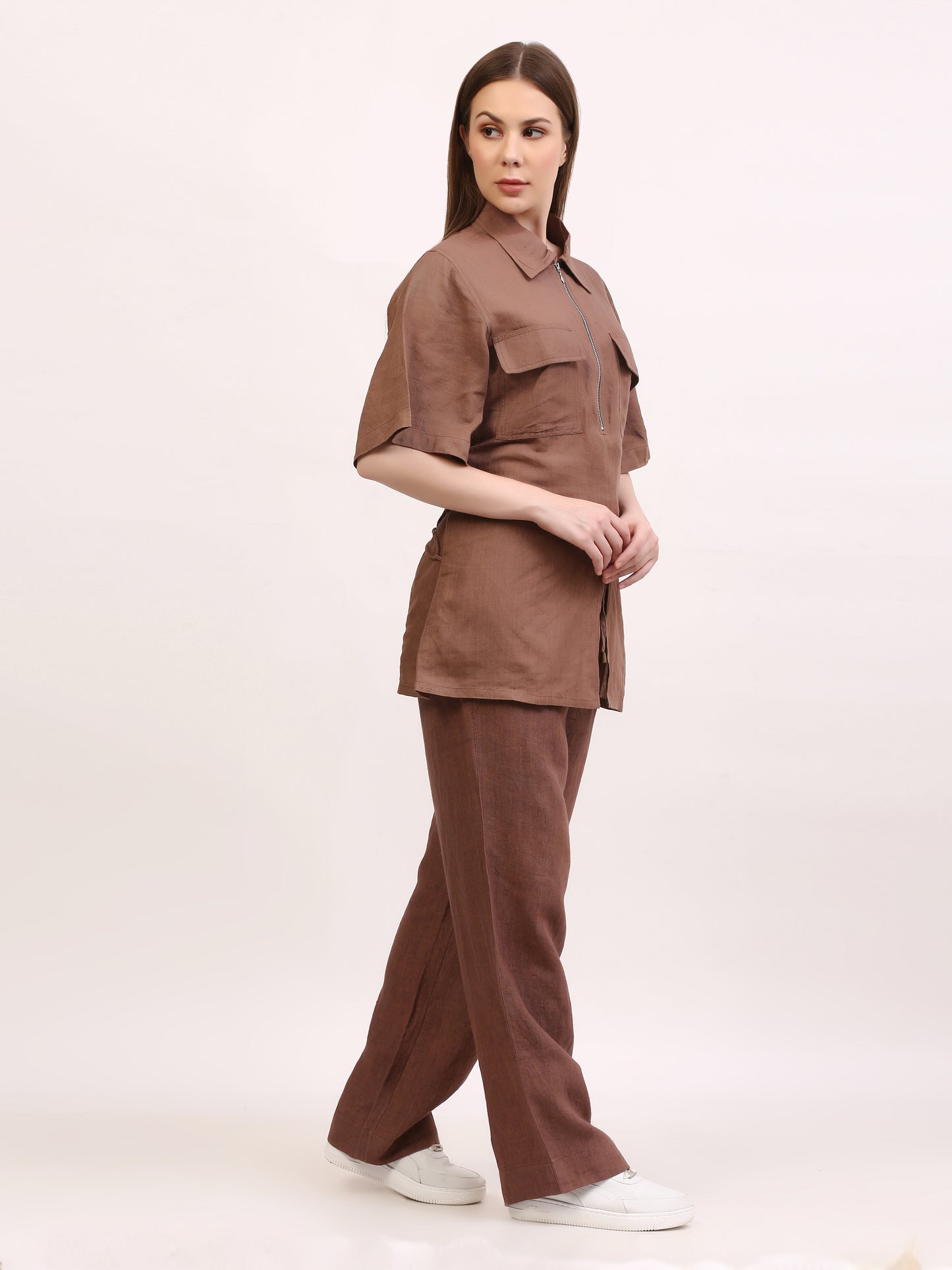 Brown Tuibasa  Shirt Pant