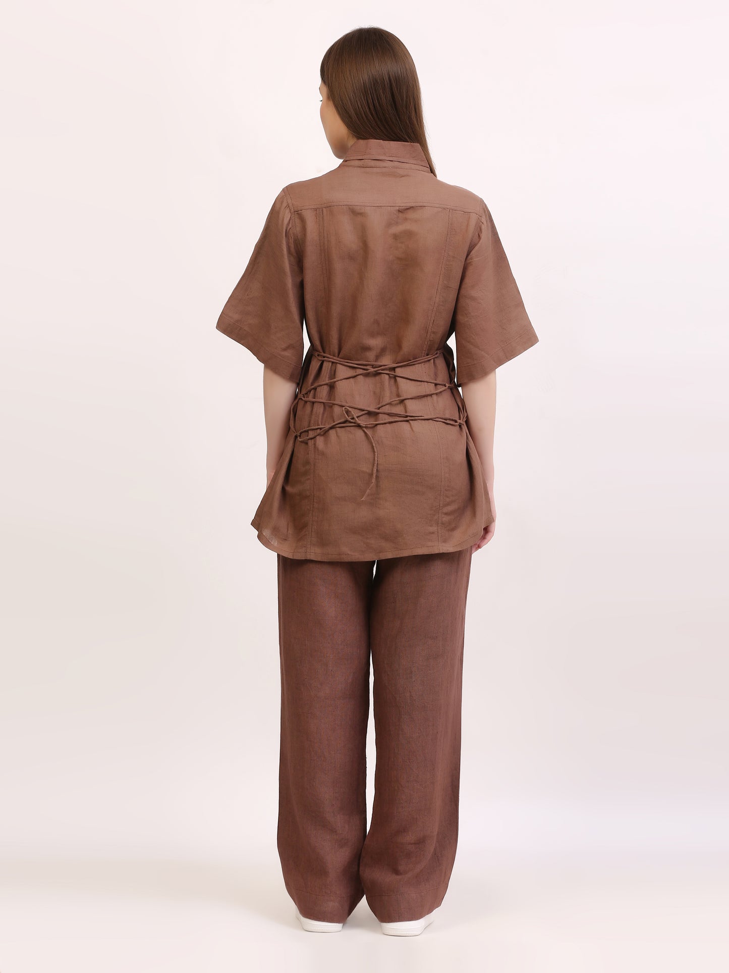 Brown Tuibasa  Shirt Pant