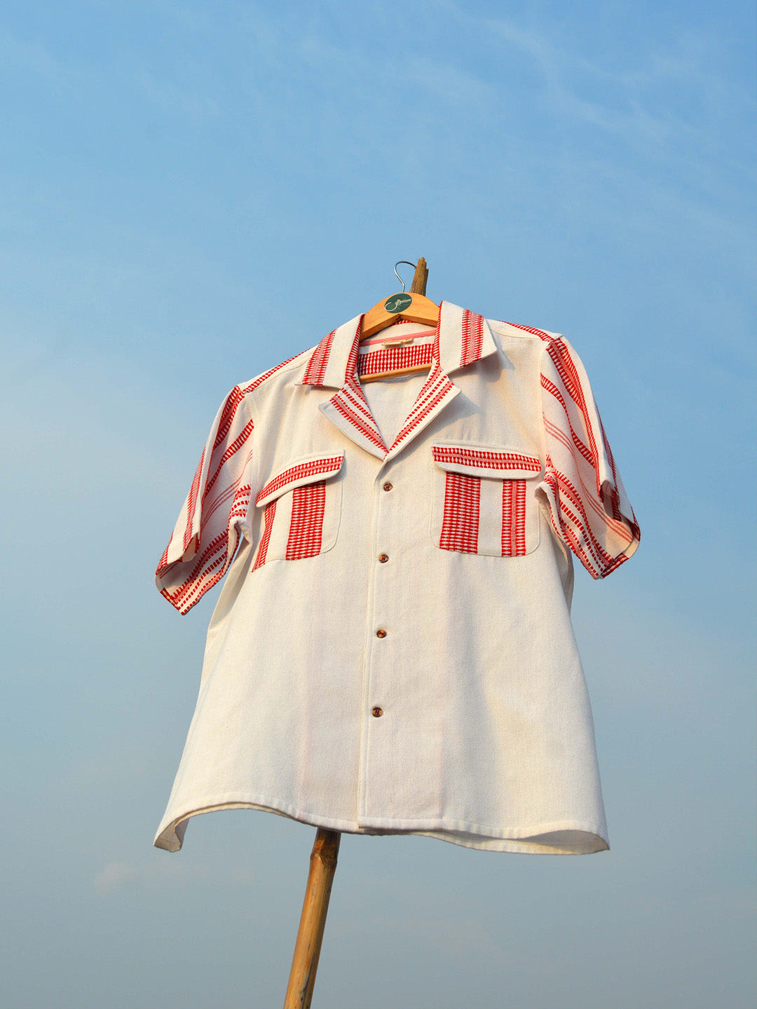 Camp collar shirt