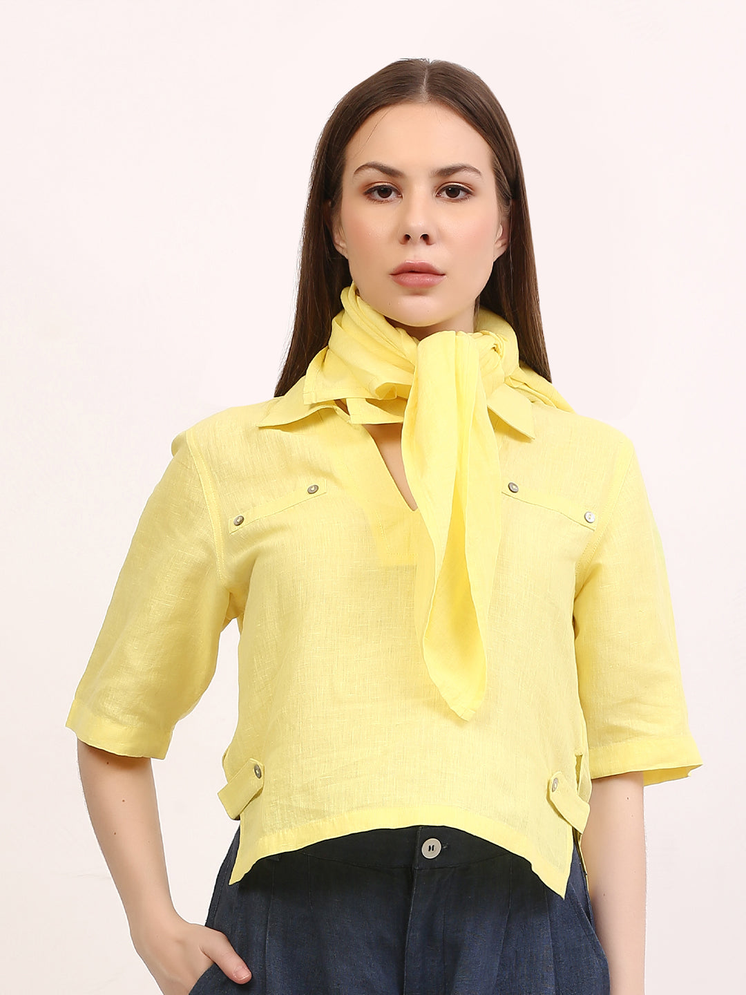 Yellow Tuibasa scarf